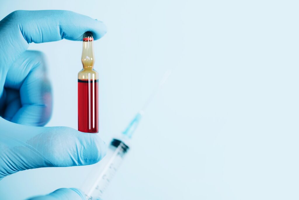 Ampola de vitamina b12